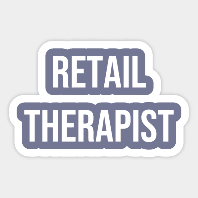 Retail Therapist Sticker by jesso